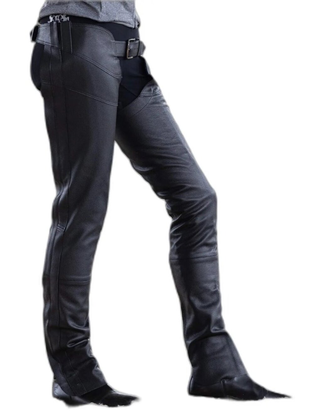 Horze Blake 100% Leather Full Chaps Black XS ($175 new)